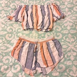 Two piece beach set